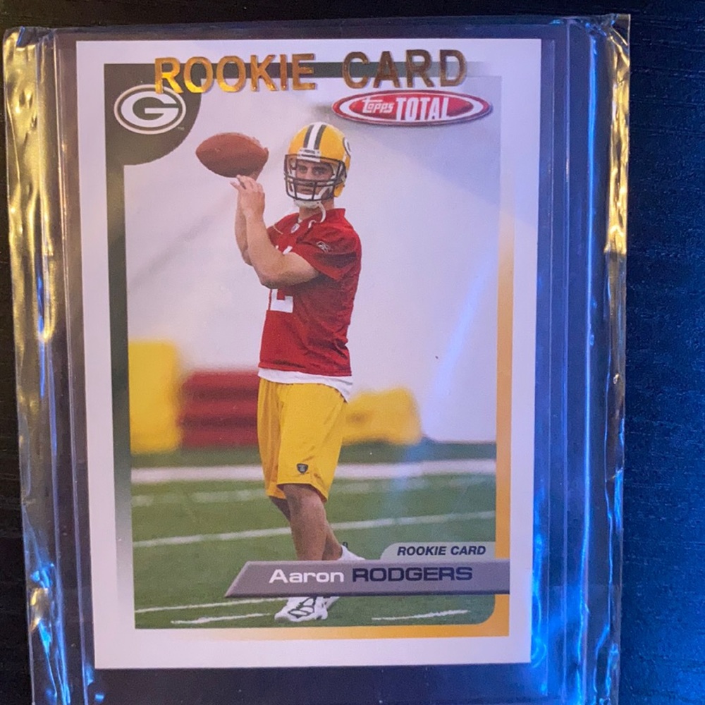Aaron Rodgers Topps Total Rookie Card 2005